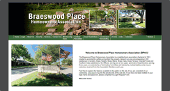 Desktop Screenshot of braeswoodplace.org