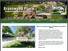Tablet Screenshot of braeswoodplace.org